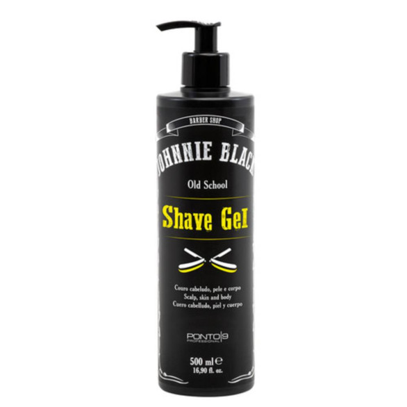 Johnnie Black gel de afeitar transparente 500 ml
