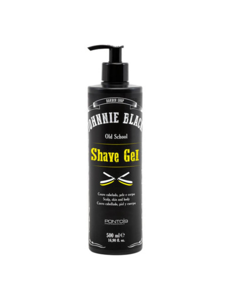 Johnnie Black gel de afeitar transparente 500 ml