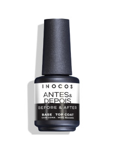 Inocos Antes e Depois base y top coat 2 en 1, 15 ml