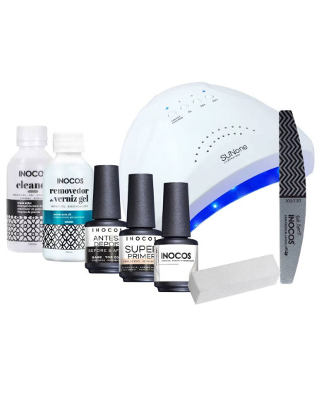 INOCOS kit de esmalte semipermanente 1 LINDASEMARAVILHOSAS