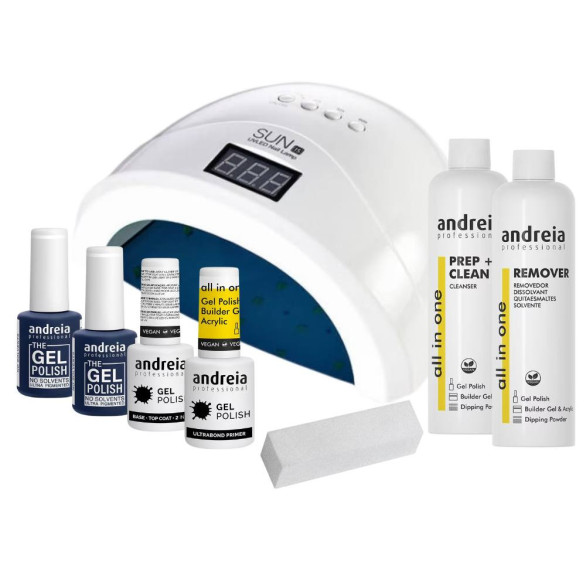 Kit de uñas Andreia gel Básico 11 LINDASEMARAVILHOSAS