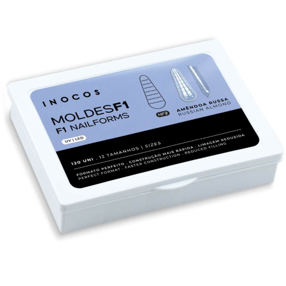 Inocos moldes F1 almendra rusa 120 unidades