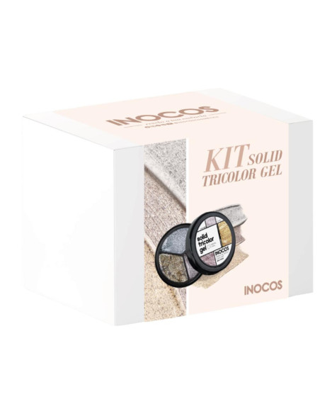 Inocos Solid Tricolor Gel kit profesional
