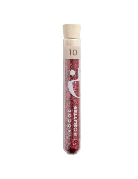 INOCOS Bioglitter 10 rojo, 0,4 mm