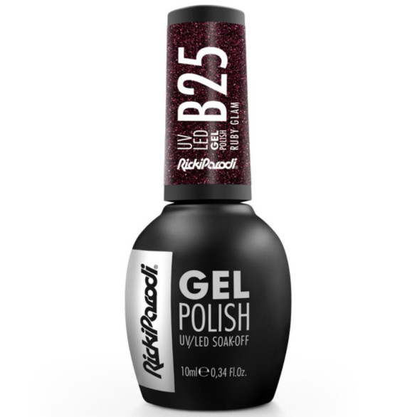 RickiParodi Festive Glow B25 Ruby Glam semipermanente 10 ml