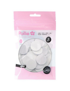 Pollié discos de pulido 25 mm grano 240, 35 unidades