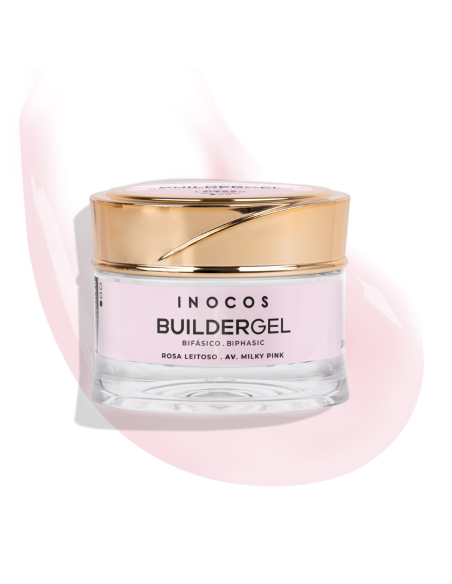 INOCOS Builder Gel rosa lechoso alta viscosidad 30 g