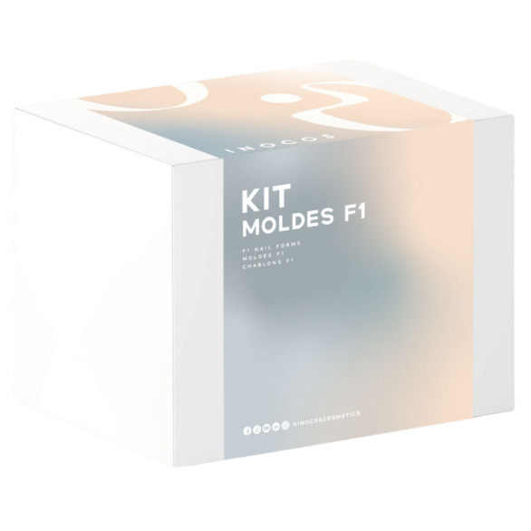 Inocos kit F1 de uñas almendra rusa