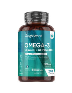 WeightWorld Omega 3 2000 mg, 240 cápsulas