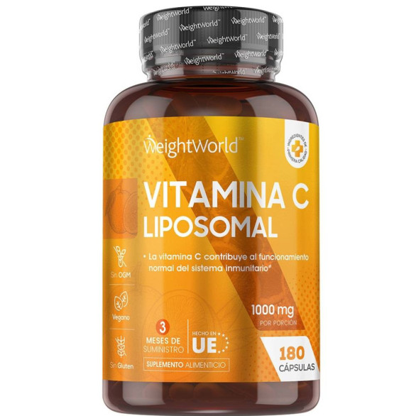 WeightWorld vitamina C liposomal 1000 mg, 180 cápsulas