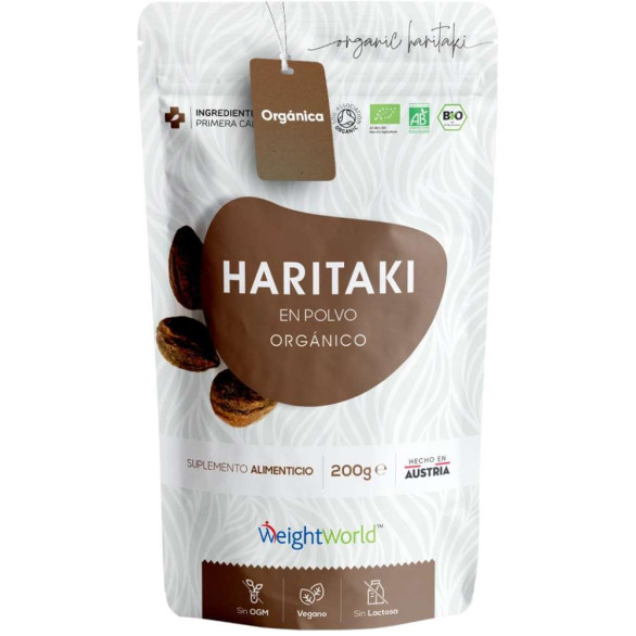 WeightWorld haritaki orgánico en polvo 200 g