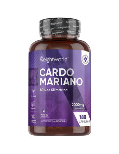 WeightWorld cardo mariano 2000 mg, 180 cápsulas