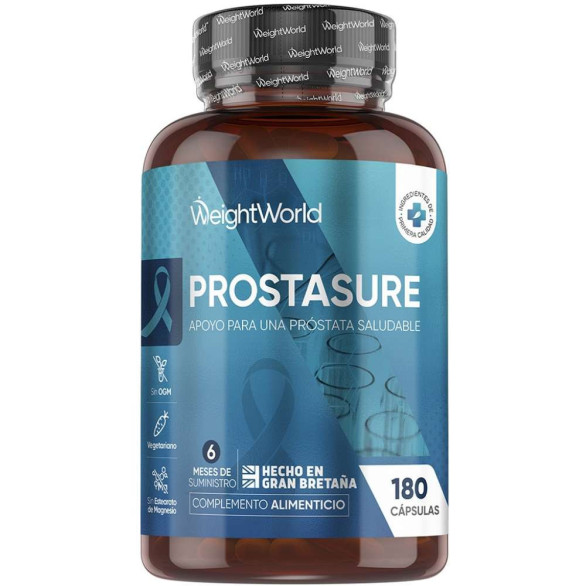 WeightWorld ProstaSure Saw Palmetto, 180 cápsulas