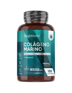 WeightWorld colágeno marino 1800 mg, 180 comprimidos