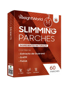 WeightWorld parches de guaraná, 60 unidades