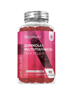 WeightWorld multivitamínico femenino, 90 gominolas