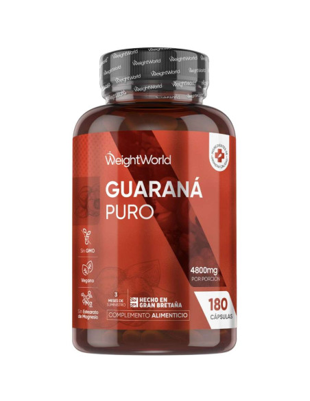 WeightWorld guaraná 4800 mg, 90 cápsulas