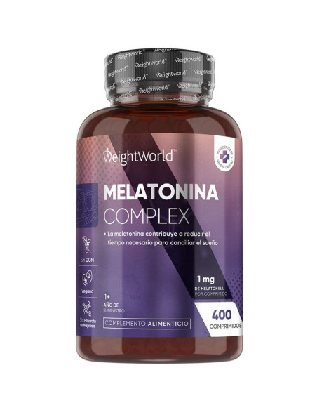 WeightWorld Melatonin Complex 1 mg, 400 comprimidos