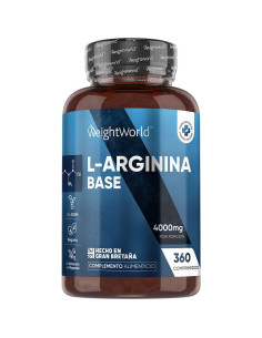 WeightWorld L-arginina 3000 mg, 360 comprimidos
