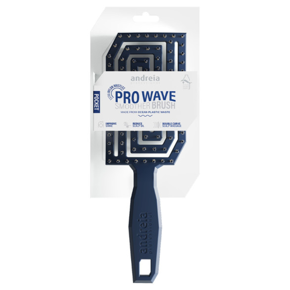 Andreia Pro Wave Smoother Brush Pocket cepillo de bolsillo