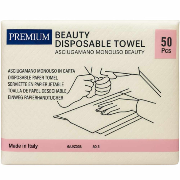 Toallas de manos desechables 45 × 40 cm, 50 unidades