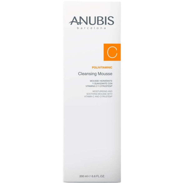 Anubis Polivitaminic mousse limpiadora 2 en 1 200 ml