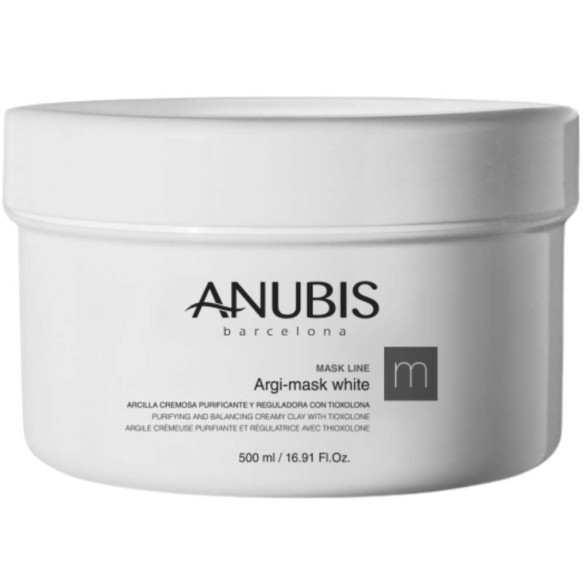 Anubis Argi Mask White mascarilla de arcilla blanca 500 ml