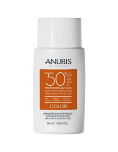 Anubis protector solar facial con color SPF50+ 50 ml