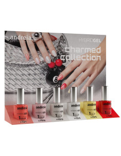 Andreia Hybrid Gel Charmed Collection seis colores