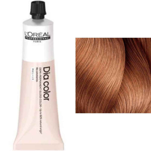 L’Oréal Dia Color 8.23 rubio claro irisado dorado sin amoniaco 60 ml
