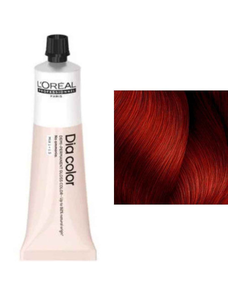L’Oréal Dia Color 6.60 rubio oscuro rojo intenso sin amoniaco 60 ml