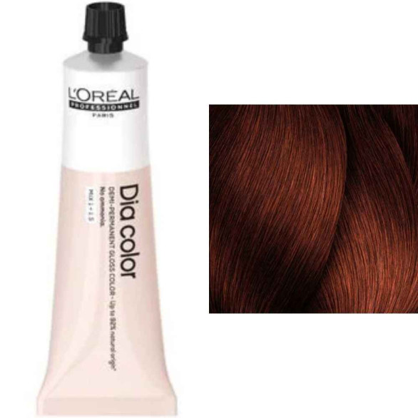 L’Oréal Dia Color 5.4 castaño claro cobrizo sin amoniaco 60 ml