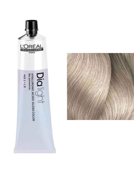 L’Oréal Dia Light 10.18 Milkshake ceniza irisado gloss sin amoniaco 60 ml