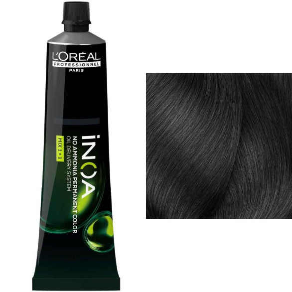 L’Oréal iNOA 6.11 rubio oscuro ceniza intenso coloración sin amoniaco 60 ml
