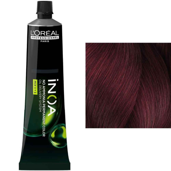 iNOA Carmilane 5.62 castaño claro rojo irisado L’Oréal 60 ml