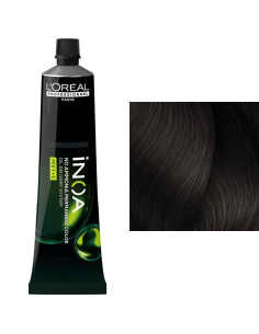 L’Oréal iNOA 5.12 castaño claro ceniza irisado sin amoníaco, 60 ml