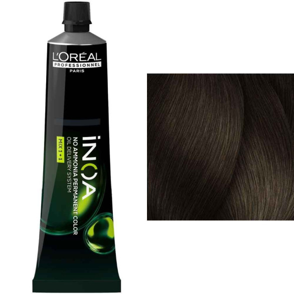 L’Oréal iNOA 6.32 rubio oscuro dorado irisado sin amoníaco, 60 ml