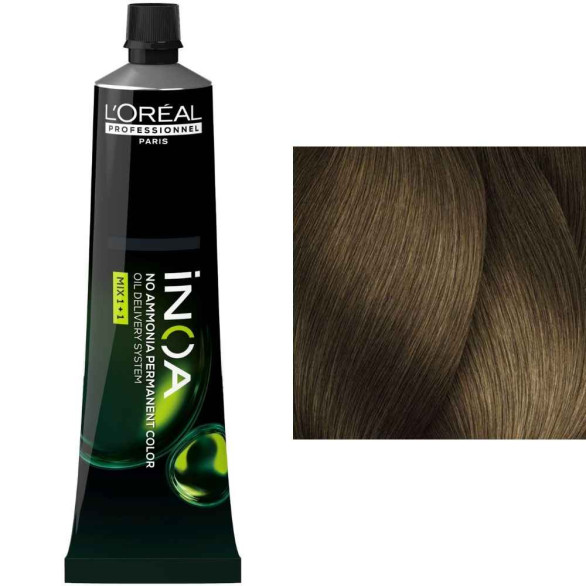 L’Oréal iNOA 7.31 rubio beige dorado sin amoníaco, 60 ml