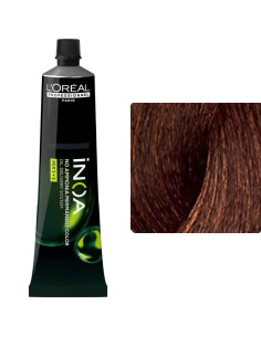 L’Oréal iNOA 5.45 castaño claro caoba cobrizo sin amoníaco, 60 ml