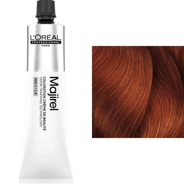 Coloración L’Oréal Professionnel Majirel 6.46 rubio oscuro cobrizo rojo 60 ml