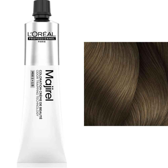 Coloración L’Oréal Professionnel Majirel 8.0 rubio claro intenso 60 ml