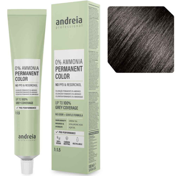 Andreia 0% Ammonia 3.0 castaño oscuro 100 ml