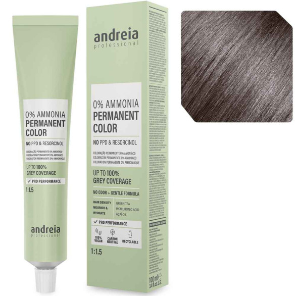 Andreia Professional 6.1 rubio oscuro ceniza, tinte sin amoníaco 100 ml