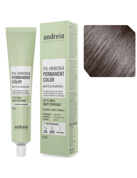 Andreia Professional 6.1 rubio oscuro ceniza, tinte sin amoníaco 100 ml