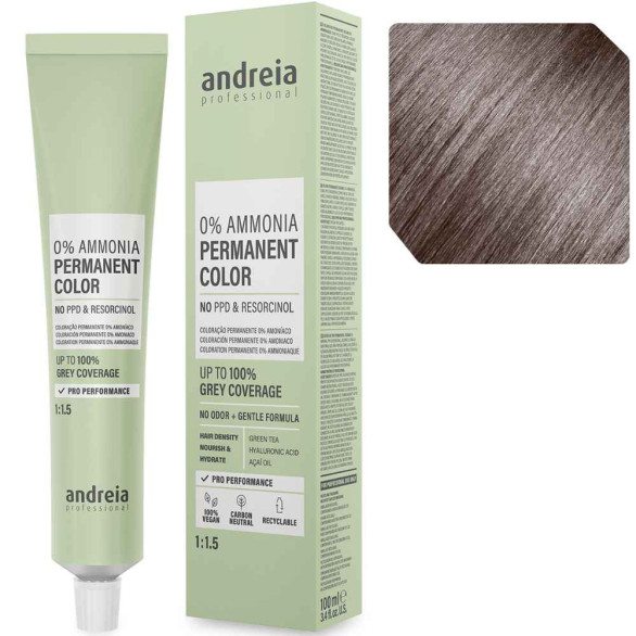 Andreia 0% Ammonia 7.1 rubio medio ceniza 100 ml