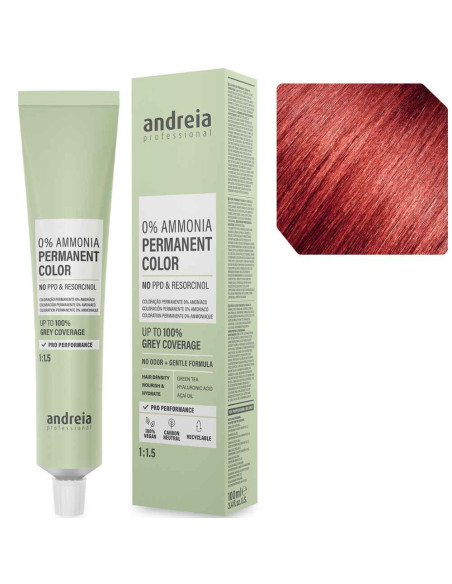 Andreia 0% Ammonia 7.54 rubio medio caoba cobrizo 100 ml