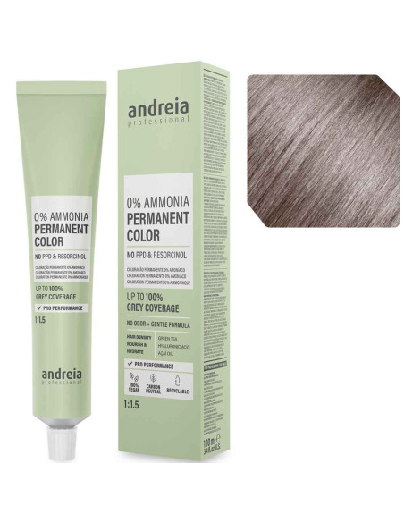 Andreia 0% Ammonia 8.1 rubio claro ceniza 100 ml