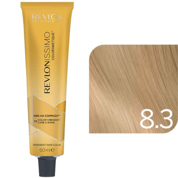 Revlonissimo Colorsmetique 8.3 rubio claro dorado 60 ml