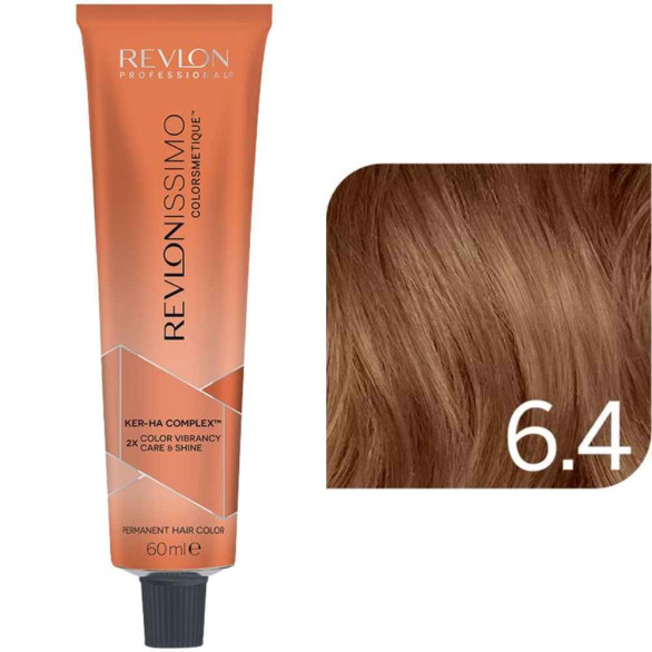 Revlonissimo Colorsmetique 6.4 rubio oscuro cobrizo 60 ml