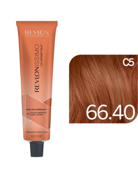 Revlonissimo Colorsmetique 66.40 rubio oscuro cobrizo intenso profundo 60 ml